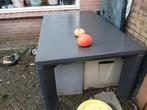 tuintafel, Tuin en Terras, Tuintafels, Ophalen, Gebruikt, Rechthoekig, Kunststof