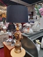 Antieke lamp ca 65 cm hoog uit knudt, Huis en Inrichting, Ophalen of Verzenden, Zo goed als nieuw, Minder dan 50 cm