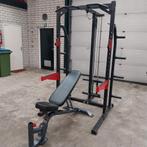 Squat rack halfrack Compleet + Olympische en atx plates set, Sport en Fitness, Fitnessmaterialen, Ophalen, Zo goed als nieuw, Armen