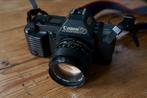 Canon T70 + FD 50mm 1.4 lens, Audio, Tv en Foto, Fotocamera's Analoog, Ophalen of Verzenden, Gebruikt, Spiegelreflex, Canon