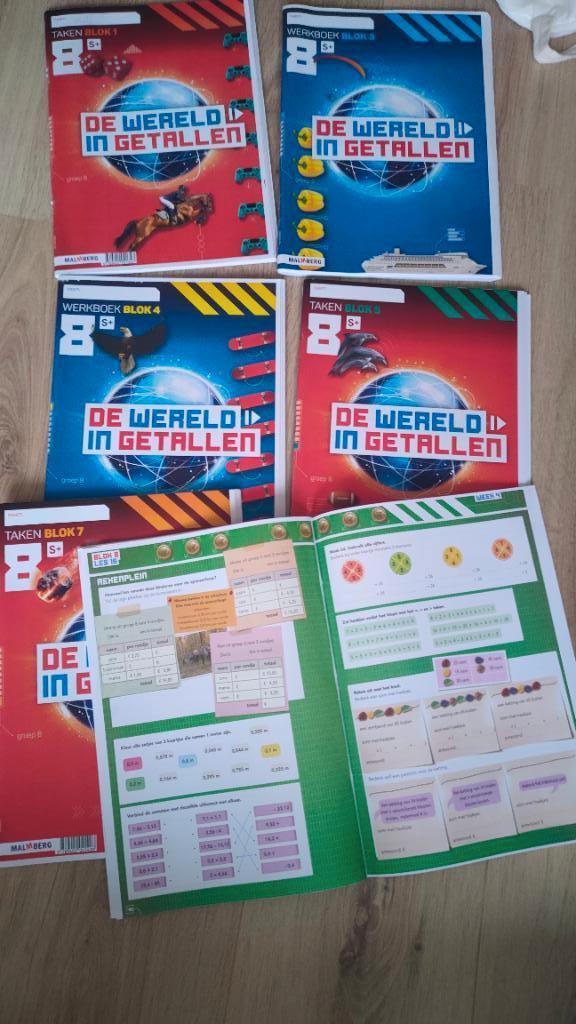 Wereld in getallen groep 8, Boeken, Ophalen of Verzenden, Zo goed als nieuw, Overige niveaus