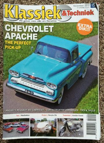 KT: Chevy Apache, Porsche 356, Kreidler Florett, Peugeot 403 beschikbaar voor biedingen