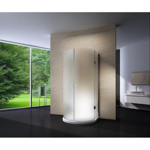 Douchecabine Halfrond U-Vorm 90x90CM Mat Glas., Doe-het-zelf en Verbouw, Sanitair, Nieuw, Douche, Glas, Ophalen of Verzenden