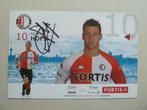 Spelerskaart.Nicky.Hofs. Feyenoord. 2006/07 met handtekening, Ophalen of Verzenden, Zo goed als nieuw, Feyenoord, Spelerskaart