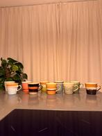 HKliving 10 cappuccinomokken 70s (onbeschadigd), Huis en Inrichting, Keuken | Servies, Ophalen, Keramiek, Zo goed als nieuw, Overige stijlen