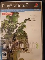 Origineel Metal Gear solid 3 PS2. Met boekjes in goede staat, Spelcomputers en Games, Games | Sony PlayStation 2, Ophalen of Verzenden
