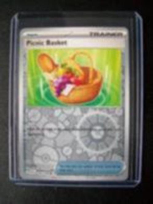 7364. Nieuwe Pokemon Kaart Glimmend PICNIC BASKET (184/198), Hobby en Vrije tijd, Verzamelkaartspellen | Pokémon, Nieuw, Losse kaart