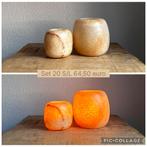 Alabaster waxinelichthouders set 20, Overige materialen, Wit, Nieuw, Ophalen of Verzenden