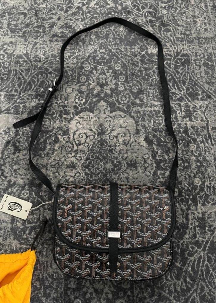 Goyard Belvedere, Sieraden, Tassen en Uiterlijk, Tassen | Rugtassen, Nieuw, 25 tot 40 cm, Ophalen of Verzenden