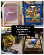 Terrariums met LED & warmtemat voor o.a. springspinnen, Dieren en Toebehoren, Spin of Schorpioen
