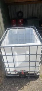 2x ibc, Tuin en Terras, Regentonnen, 150 liter of meer, Ophalen, Gebruikt, Met kraantje