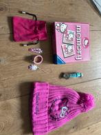 Hello kitty spullen : muts / memory / lampje, Kinderen en Baby's, Kinderspulletjes, Ophalen, Zo goed als nieuw
