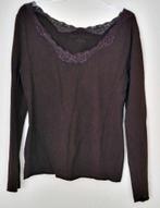 Sophia Pigozzi shirt, Maat 38/40 (M), Sophia Pigozzi, Bruin, Ophalen of Verzenden