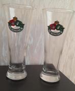 Twee De Koninck bierglazen, Ophalen, Gebruikt, Glas of Glazen, De Koninck