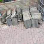 Gevelpannen, Doe-het-zelf en Verbouw, Dakpannen en Dakbedekking, Ophalen, Gebruikt, Steen of Klei, Blauw