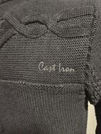 Cast Iron mooi gebreid zwart katoenen kabel vest (M) zgan, Kleding | Heren, Truien en Vesten, Cast Iron, Maat 48/50 (M), Ophalen of Verzenden