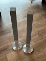 Loewe Individual Sound Stand Speakers, Zo goed als nieuw, 60 tot 120 watt, Front, Rear of Stereo speakers, Ophalen
