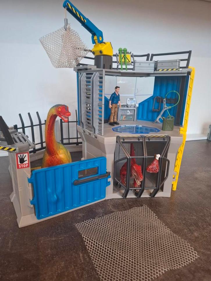 Schleich Dinosaurs Set - Avontuur in het Dinosaur Park, Kinderen en Baby's, Speelgoed | Overig, Zo goed als nieuw, Jongen of Meisje