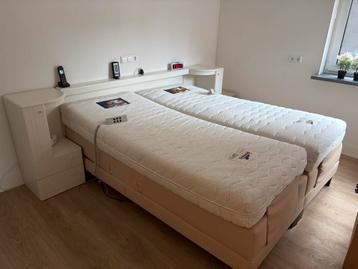 Elektrische boxspring compleet met ombouw