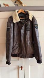 Vintage Leren Jack PME Legend maat XXL, Kleding | Heren, Jassen | Winter, Bruin, Pall Mall PME Legend, Overige maten, Ophalen of Verzenden