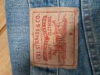 Levi's spijkerbroek  regular fit 505 maat 36 lengte 34, W36 - W38 (confectie 52/54), Zo goed als nieuw, Levi’s, Verzenden