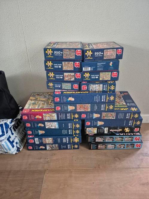 Puzzels Jan van Haasteren en Wasgij, Hobby en Vrije tijd, Denksport en Puzzels, Zo goed als nieuw, Ophalen of Verzenden