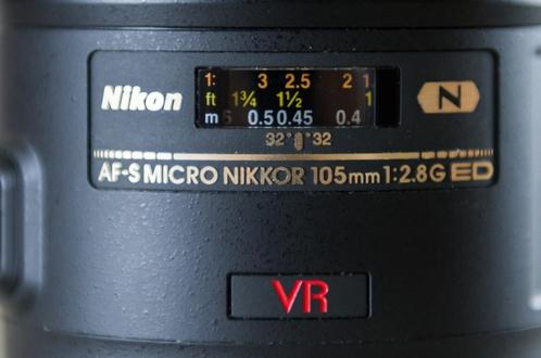 Nikon AF-S 105mm f/2.8G VR Micro, Audio, Tv en Foto, Fotografie | Lenzen en Objectieven, Zo goed als nieuw, Macrolens, Ophalen of Verzenden
