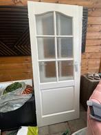 2 witte binnendeuren, Ophalen, Gebruikt, Binnendeur, 200 tot 215 cm