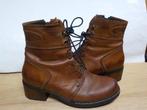 Cognac kleur Wolky laarsjes maat 38, Wolky B.V., Bruin, Lage of Enkellaarzen, Ophalen of Verzenden