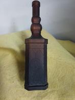 3149) mooi bewerkte fles  hoog  26cm, Antiek en Kunst, Antiek | Glas en Kristal, Ophalen of Verzenden