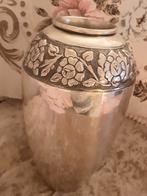 Zilver plated art deco antiek vintage vaas uit jaren70/80, Antiek en Kunst, Antiek | Vazen, Ophalen of Verzenden