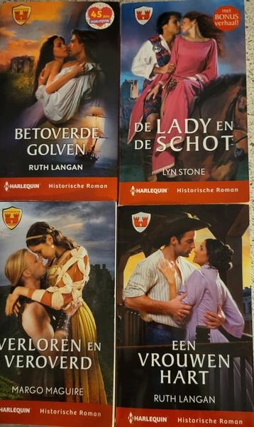10 Harlequin historische romans. beschikbaar voor biedingen