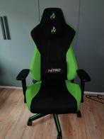 Gaming chair nitro concepts s300, Groen, Zo goed als nieuw, Gaming bureaustoel, Ophalen