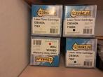 Inkt cartridges voor canon laser printers complete set, Ophalen of Verzenden, Nieuw