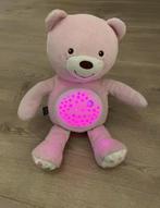 Chicco beer met geluid en licht, kleur roze, Ophalen of Verzenden, Gebruikt, Beer