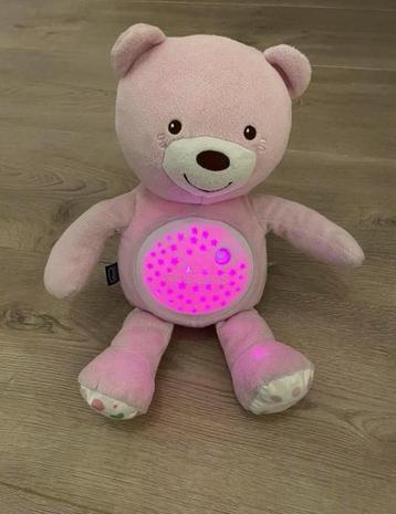 Chicco beer met geluid en licht, kleur roze beschikbaar voor biedingen
