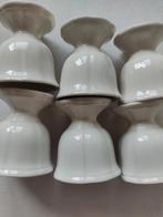 eierdoppen Manoir Villeroy & Boch 6 stuks, Overige typen, Ophalen of Verzenden, Zo goed als nieuw, Effen