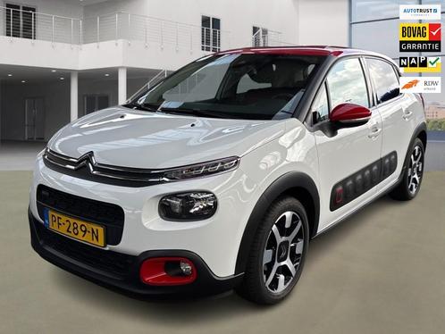 Citroen C3 1.2 PureTech Shine 1e Eig. 38.400 m +NAP NL-auto, Auto's, Citroën, Bedrijf, Te koop, C3, ABS, Achteruitrijcamera, Airbags