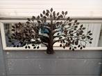 Metalen boom met waxinelichtjes, Huis en Inrichting, Woonaccessoires | Wanddecoraties, Ophalen, Zo goed als nieuw
