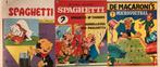 Spachetti-1+6+de macaroni's microvoetbal nr7 per stuk €2.50, Meerdere stripboeken, Ophalen of Verzenden