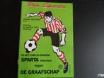 Sparta - De Graafschap  2003/2004, Verzamelen, Ophalen of Verzenden, Zo goed als nieuw, Overige binnenlandse clubs, Boek of Tijdschrift