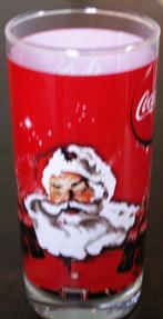 Coca Cola glas met Coca-Cola Kerstman, Verzamelen, Nieuw, Frisdrankglas, Ophalen of Verzenden