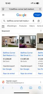 Bellfires Corner Bell Medium Gashaard, Huis en Inrichting, Haarden, Ophalen of Verzenden, Zo goed als nieuw, Inbouwhaard, Gashaard