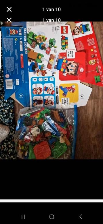 Lego Mario complete startset en extra sets beschikbaar voor biedingen
