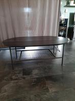 Salon tafel zwart, Huis en Inrichting, Tafels | Salontafels, 50 tot 100 cm, Minder dan 50 cm, Gebruikt, Rechthoekig
