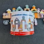 Houten blokken met diertjes, Ophalen of Verzenden