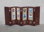Chinees miniatuur kamerscherm mini scherm gelakt hout 6-dlg, Huis en Inrichting, Woonaccessoires | Kamerschermen, Ophalen of Verzenden