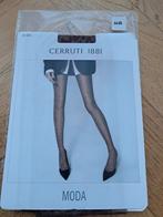 cerruti 1881 20d panty met panter dessin 44-46, Verzenden, Nieuw, Zwart, Panty