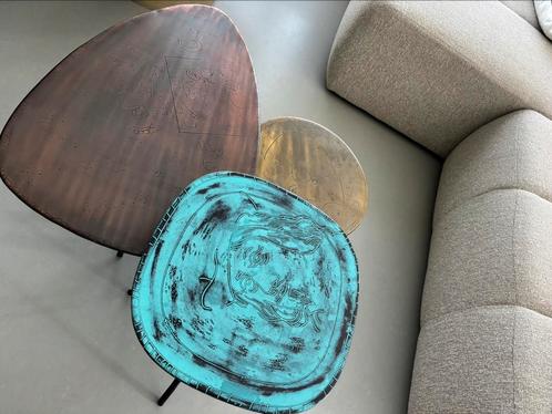 Salontafel bijzettafel guldentafel set koningin gulden, Huis en Inrichting, Tafels | Salontafels, Zo goed als nieuw, Minder dan 50 cm