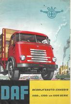 DAF Bedrijfsauto-chassis 1100- 1300- en 1500 serie, ca. 1960, Verzenden, Zo goed als nieuw, Overige merken, DAF, Eindhoven.